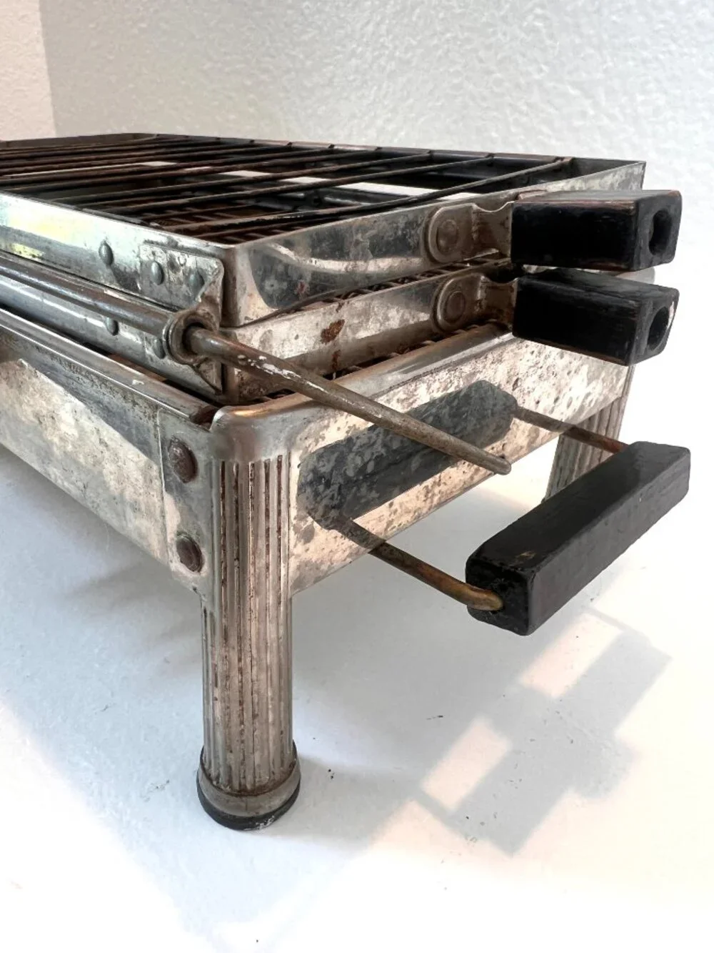 1920's Sunbeam Toaster - Works - Model B Electric Flip Toaster